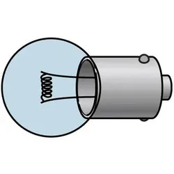 Glühbirne für Akku-Lampe