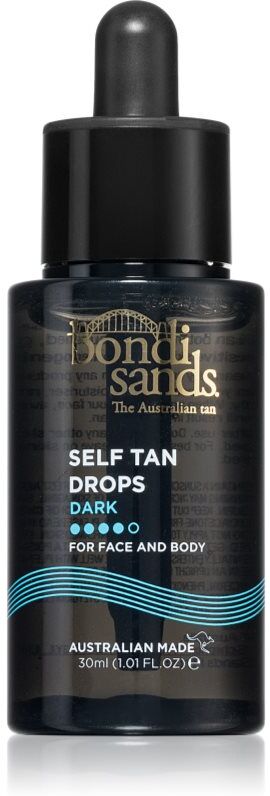 Bondi Sands Self Tan Drops Selbstbräuner - Tropfen Für Gesicht und Körper Dark 30 ml