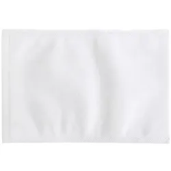 Waschhandschuhe Ampri Eco Plus, weiß 15x22 cm Typ Molton 80 g/qm, 50 Stück, Ultraschallnaht