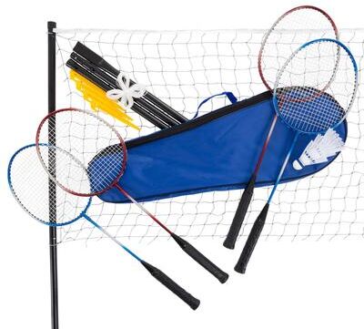 Toy Time Outdoor Badminton Game Set with Racquets