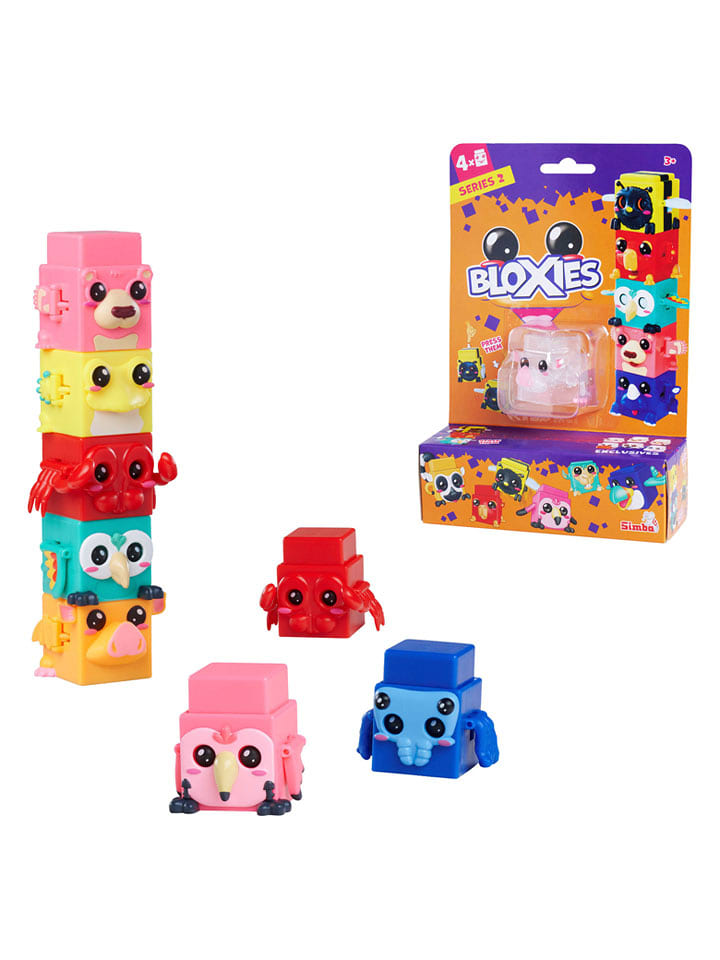 Simba 4tlg. Spielfiguren-Set "Bloxies" in Bunt - ab 3 Jahren - onesize