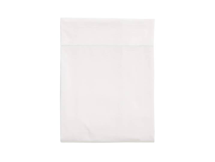 Drap plat 100% coton blanc 240x310 cm