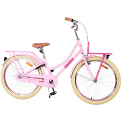 Volare Kinderfahrrad Excellent Fahrrad für Mädchen 24 Zoll Kinderrad in Rosa