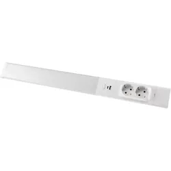 Chilitec, Möbelleuchte, LED-Unterbauleuchte Arusha, EEK: F, 18 W, 1778 lm, 60 cm, weiss (1778 lm)
