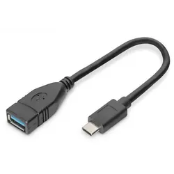 Digitus USB-Adapterkabel - USB Typ A / USB-C 0,15cm