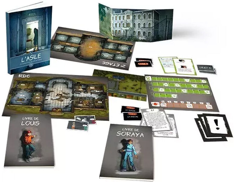 De Architecturart L'Asile - Livre jeu solo