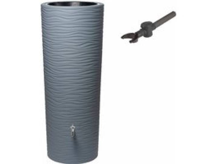 Récupérateur d'eau avec bac à fleurs 350L, Natura