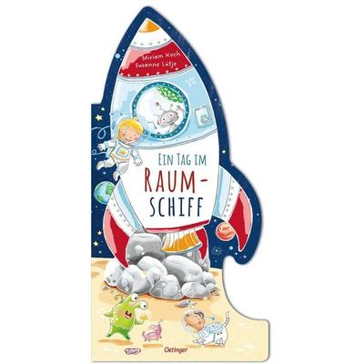 Ein Tag im Raumschiff, Gebundene Ausgabe von Susanne Lütje, Verlag Friedrich Oetinger GmbH, 978-3-7512-0535-1