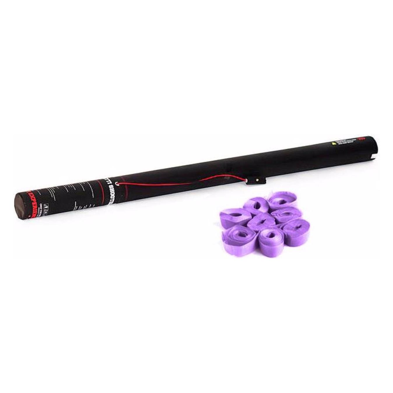 TCM Streamer-Ladung elektrisch 80cm, lila (Show Konfettikanone) (51708660)