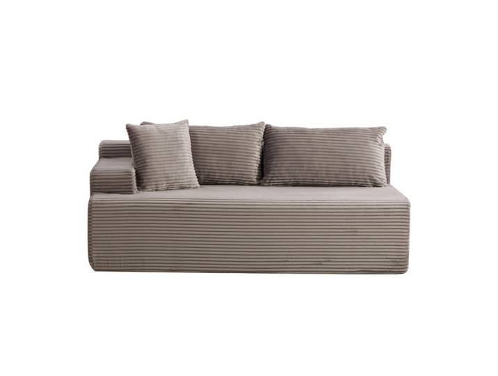 Oxeza Sofaelement 172/99/74.5 cm Grau Chenillestoff, Mode, Rechteckig, 99x74.5x172 cm, Wohnzimmer, Sofas & Couches, Sofas, Modulsofas