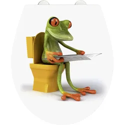 WC-Sitz FROG NEWS (BT 38x44,50 cm) - BT 38x44,50 cm