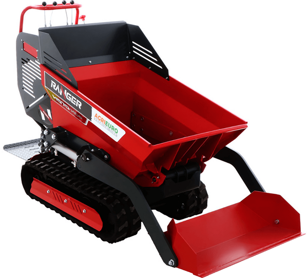 AgriEuro Premium Ranger H570 HDP  Raupendumper mit Kippmulde  Honda GX200 Motor  Hydrostatischer Antrieb