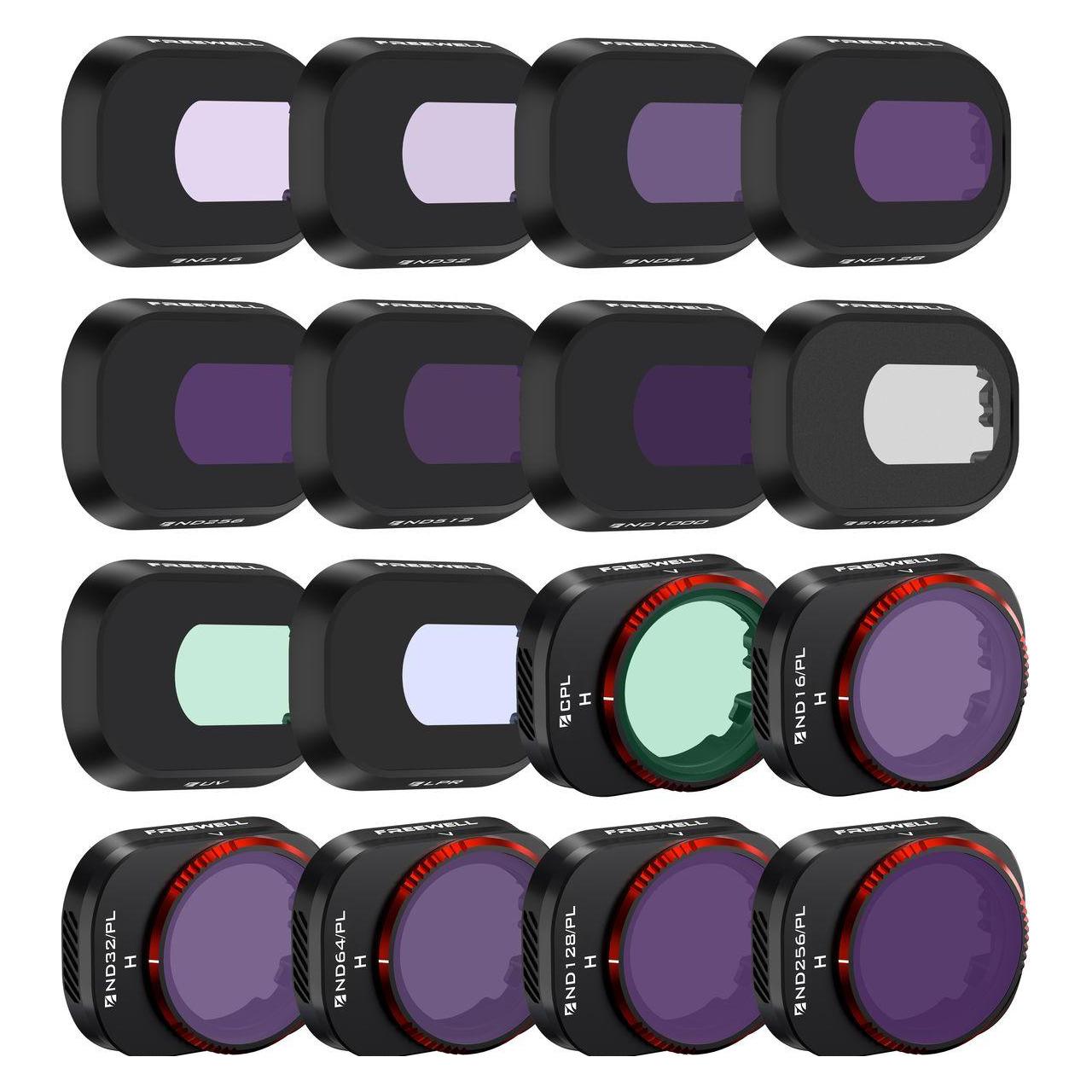 Freewell Mega Filter Kit (Drohnen Filter, DJI Mini 4 Pro) (FW-MN4-MEGA)