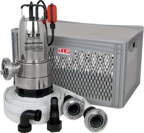 T.I.P. - Technische Industrie Produkte 30711 Maxima 350 I-PX DUO Schmutzwasser-Tauchpumpe 20000 l/h 8m