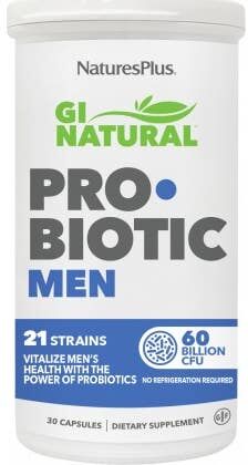 NaturesPlus GI Natural Probiotic Men 30 caps