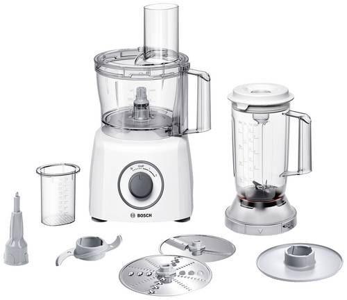 Bosch Haushalt MCM3200W Küchenmaschine 800W Weiß, Grau