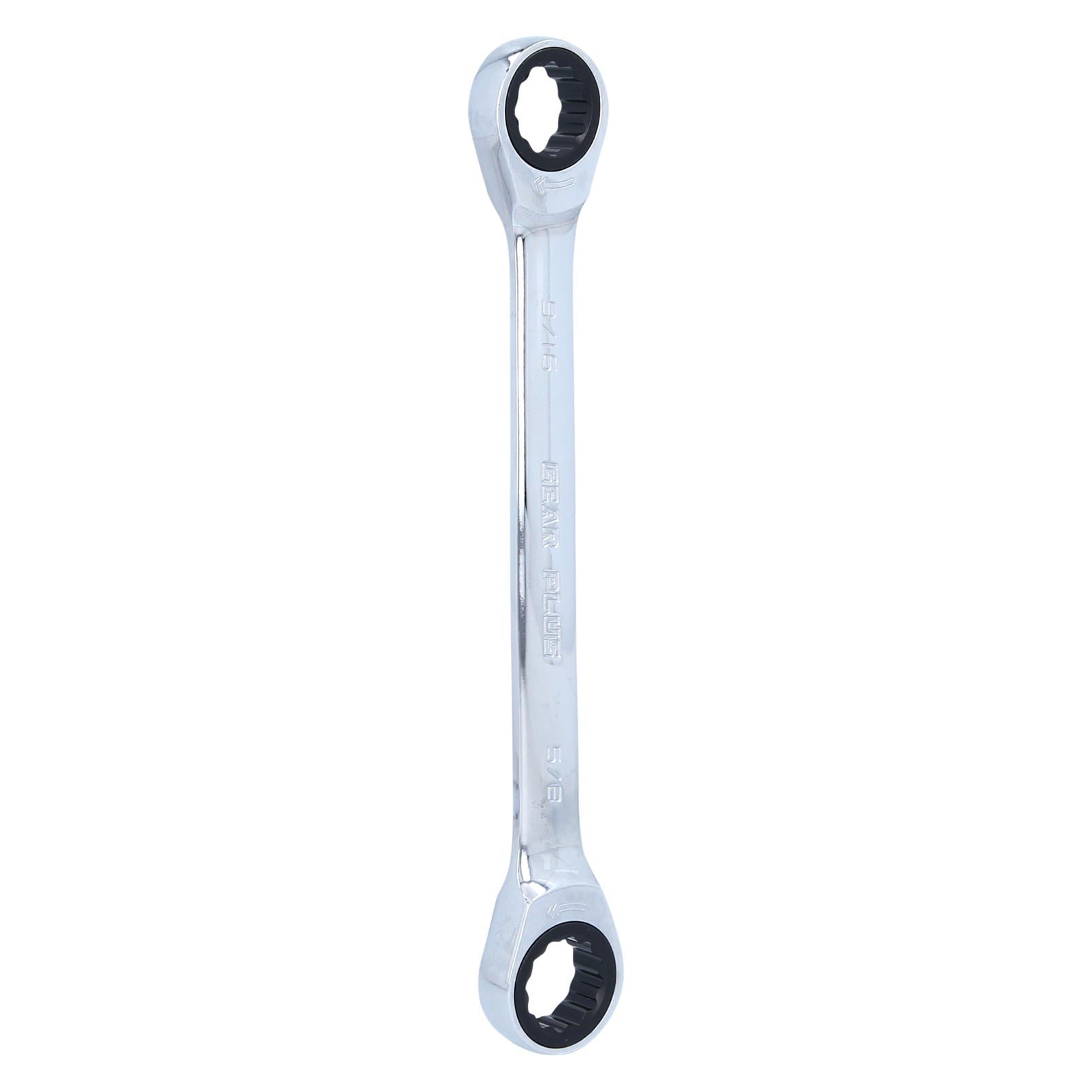 KS Tools GEARplus Doppel-Ratschenringschlüssel (5/8", 9/16") (503.4404)