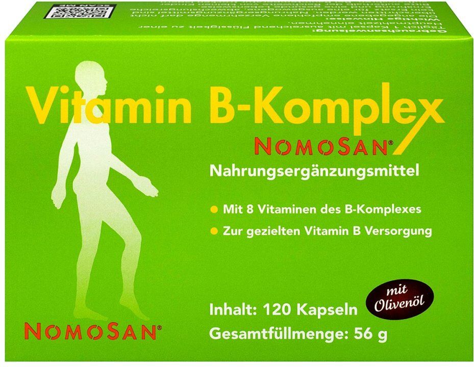 Vitamin B-komplex Nomosan Kapseln