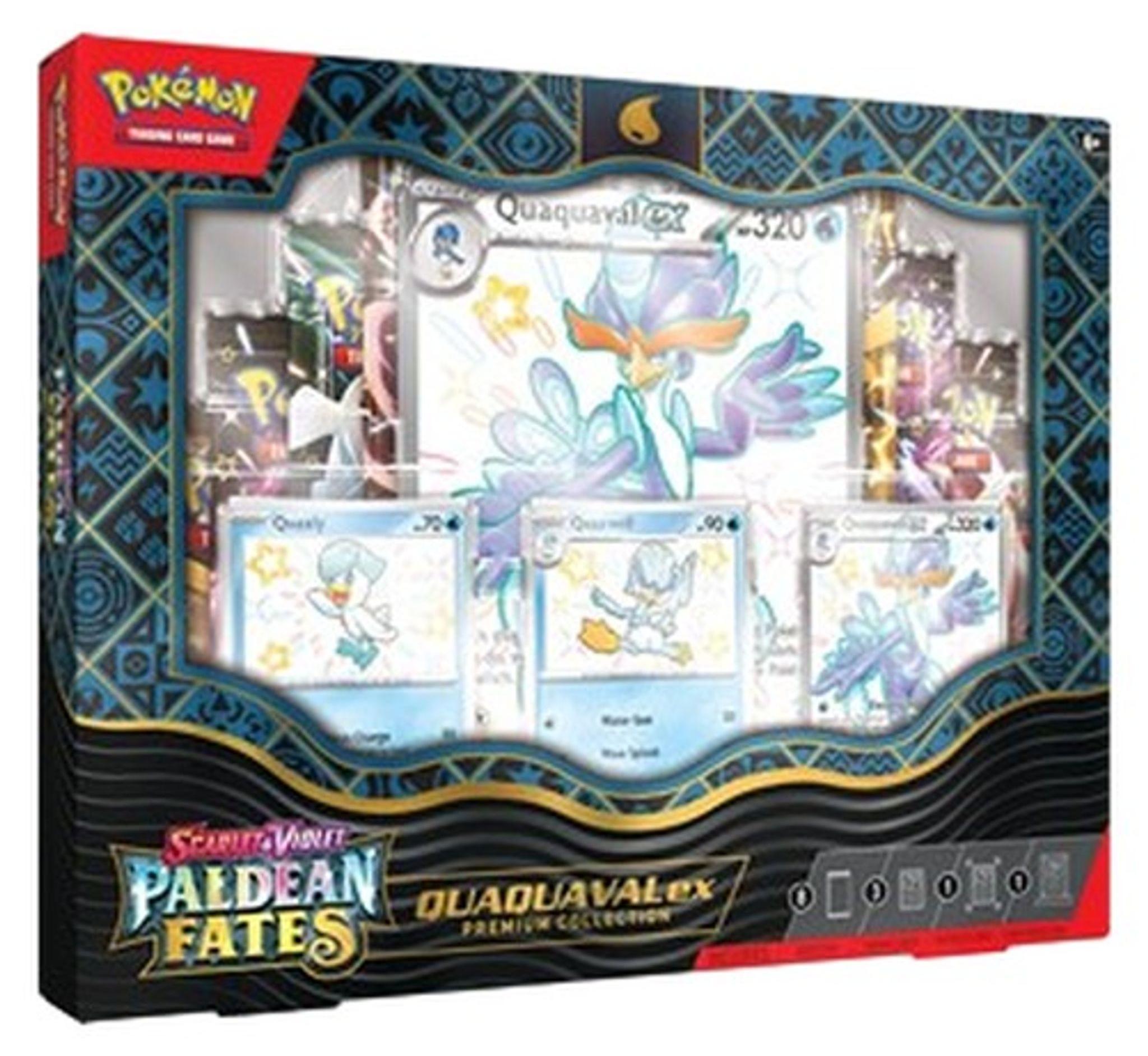Pokemon Paldean Fates: Quaquaval ex Premium Collection