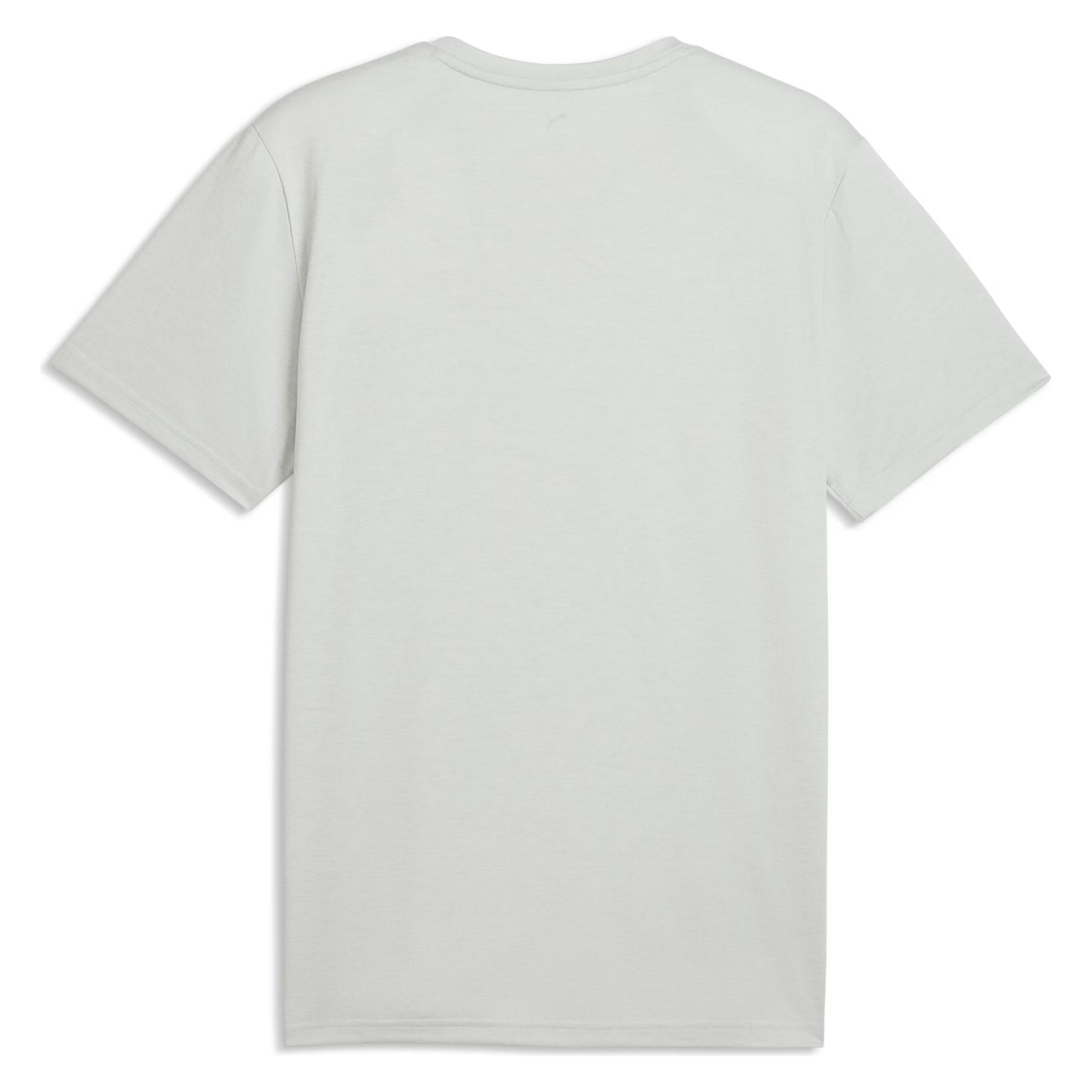 Puma M TAD ESSENTIALS HEATHER CAT Tee (CF small cat) (L) (525920)
