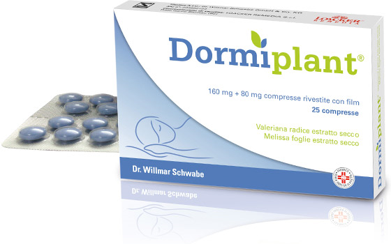Dormiplant 160 mg +80 mg Valeriana 25 Compresse Rivestite