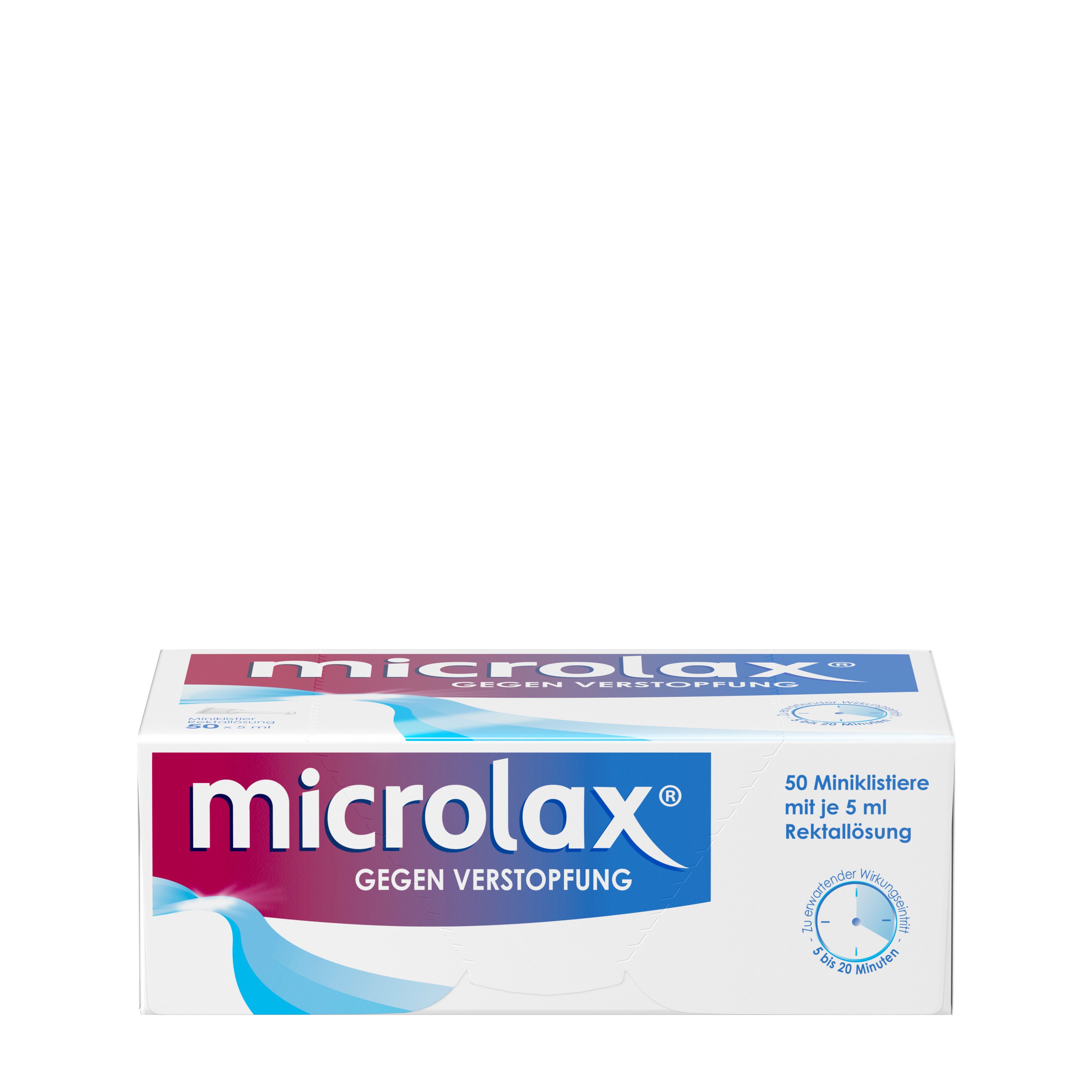 Microlax Rektallösung Klistiere 50x5 ml