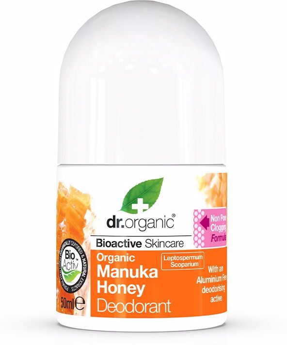 Dr. Organic Miel De Manuka déodorant roll-on 50 ml