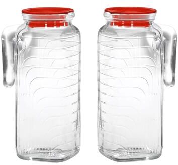 Bormioli Rocco Set of 2 Gelo Jugs