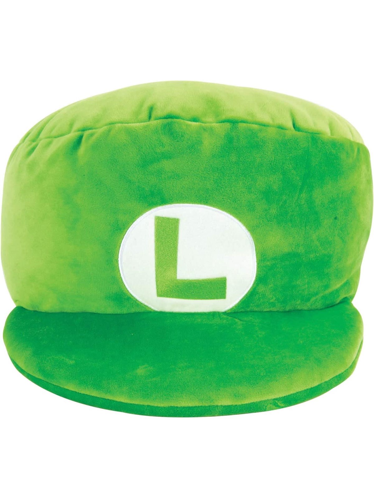 Tomy - Club Mocchi- Mocchi- Super Mario - Luigi's Cap Plush 40cm - Teddybär & Kuscheltier