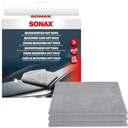 SONAX soft touch Mikrofasertücher 3 St.