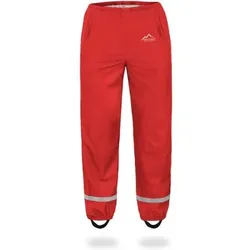 NORMANI OUTDOOR SPORTS Kinder Regenhose York, Größe 110 in Rot Rot