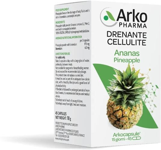 Arkocapsule Ananas Integratore 45 Capsule