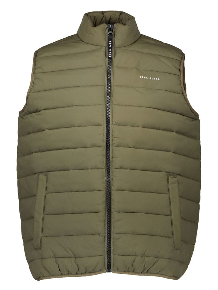 Pepe Jeans Steppweste in Khaki - S