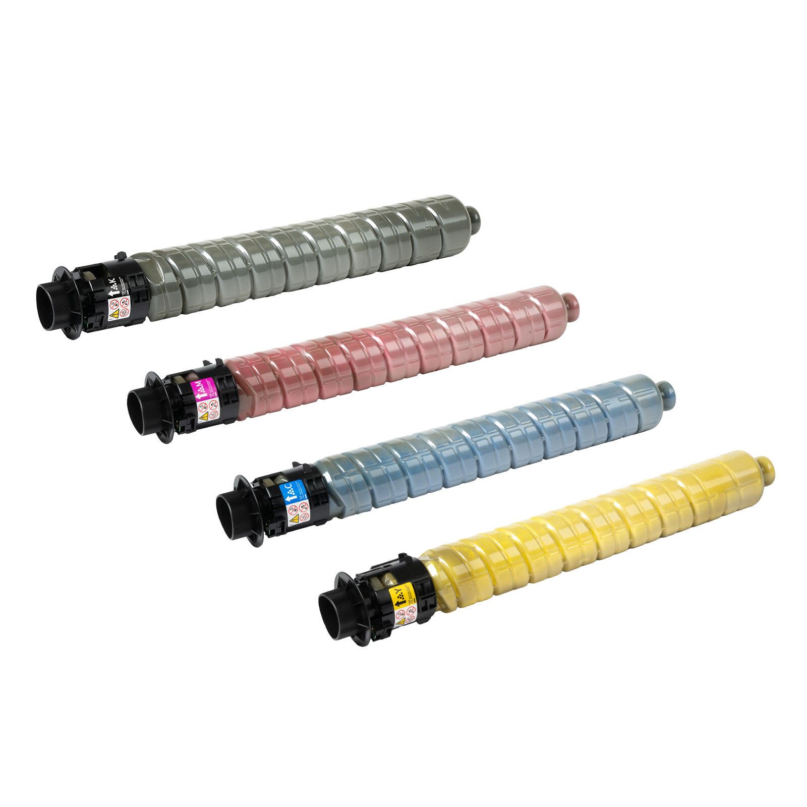 Ricoh Original Toner schwarz (18.000 Seiten) & cyan, magenta, gelb (11.000 Seiten) 842781_842778_842779_842780