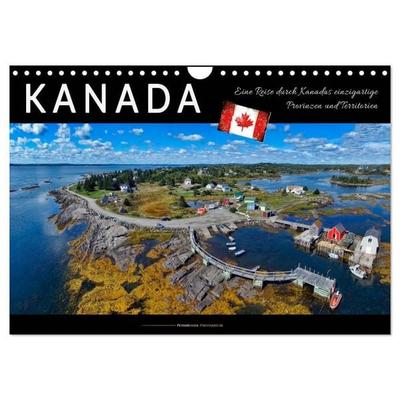 Kanada - eine Reise durch Kanadas einzigartige Provinzen und Territorien (Wandkalender 2026 DIN A4 quer), CALVENDO Monatskalender