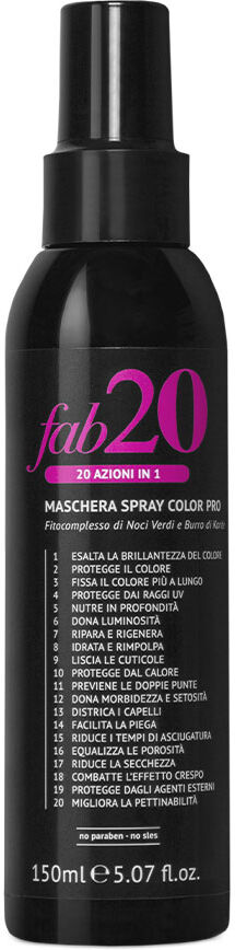 Fab20 Maschera Spray Color Pro 20 in 1