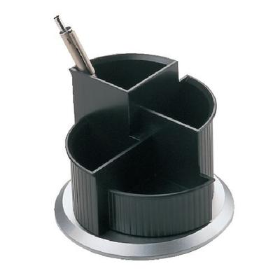 helit Stiftehalter Polystyrol Silber 15 x 11,2 cm