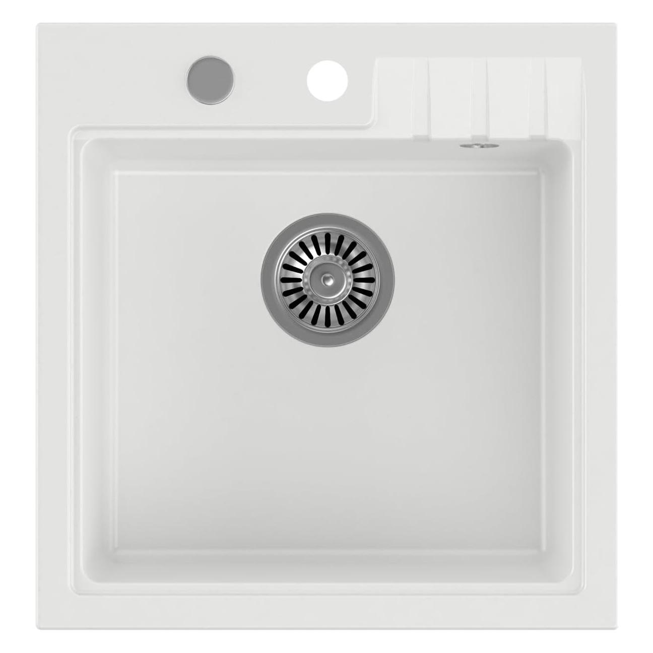 Steiner PETER 110 Steingran white granite sink, 1 bowl without (52 cm) (39221000)