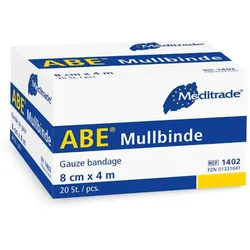 Mullbinden Starr nach Din 61631 4mx4cm 20 ST