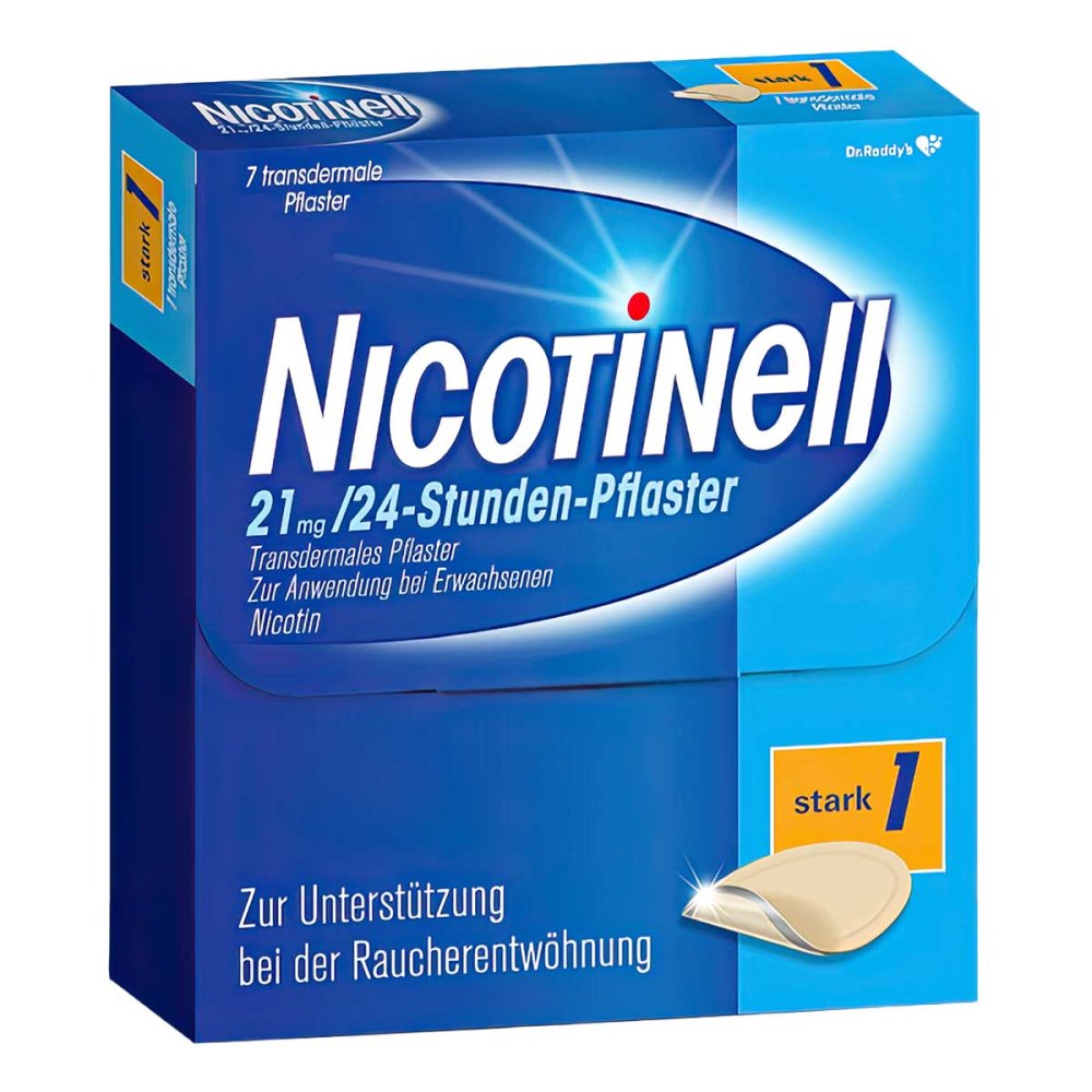 Cooper Consumer Health Deutschland GmbH Nicotinell 21mg/24-Stunden-Nikotinpflaster, Stark (1) 03764560