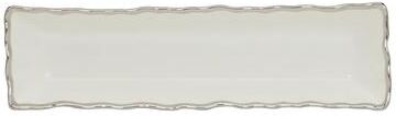 "Certified International Regency Silver Cracker/Snack Tray, 13"" X 3.5"" - 13"" x 3.5"" x 2.25"""