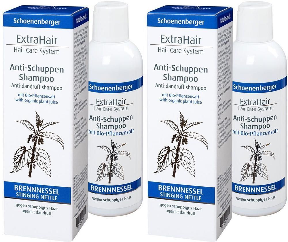 Schoenenberger Extrahair Hair Care Sys.Anti Schupp.Shamp.Schoe. 2x 2x200 ml Shampoo