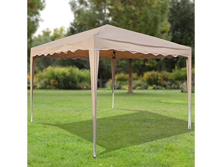 Haushalt International Faltpavillon, 3x3m, beige