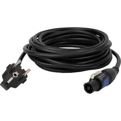 DAP Power Cable Neutrik powerCON to Schuko 3x 1.5 mm2 6 m