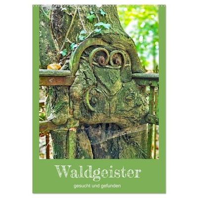 Waldgeister gesucht und gefunden (Wandkalender 2027 DIN A2 hoch), CALVENDO Monatskalender