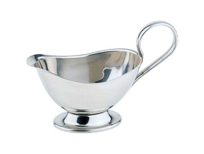 Sauciere Aps silber Edelstahl B 8.8 cm 0.25 l - Sauciere