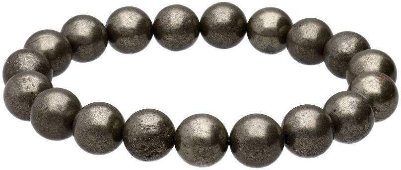 Catrinabycriss PULSERA BOLAS - PIRITA 10mm