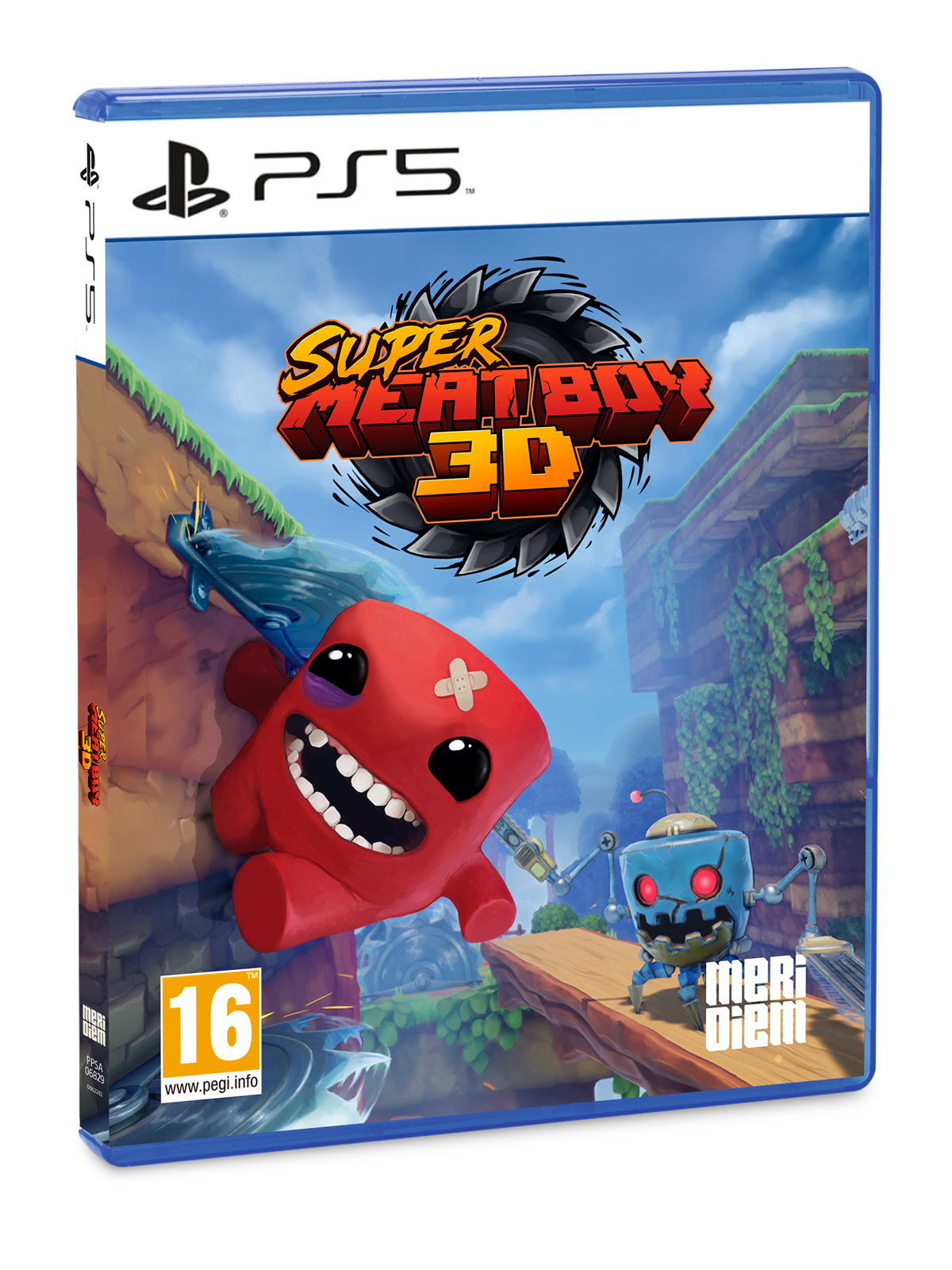 Super Meat Boy 3D - Sony PlayStation 5 - Platformer - PEGI 16