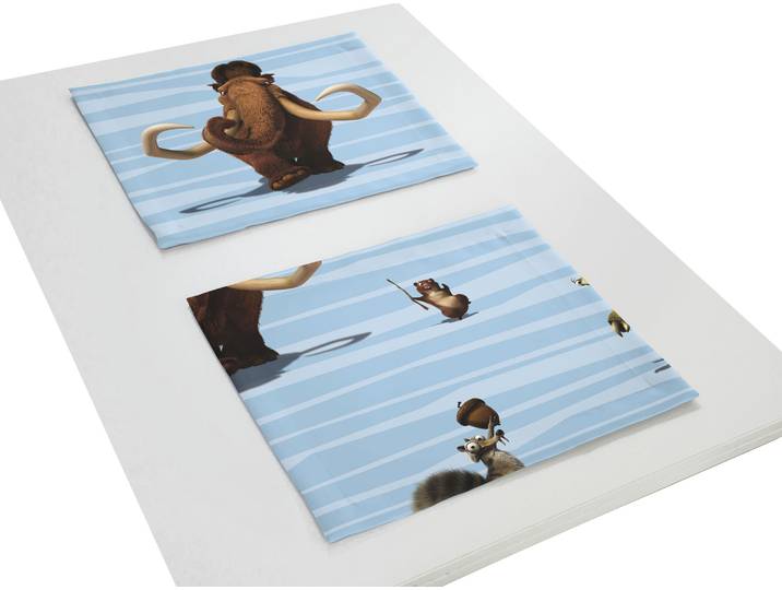 Platzset WIRTH Disney Gr. 1, blau, B:40cm L:30cm, Obermaterial: 100% Polyester, Platzsets, Platzset, Walt Disney