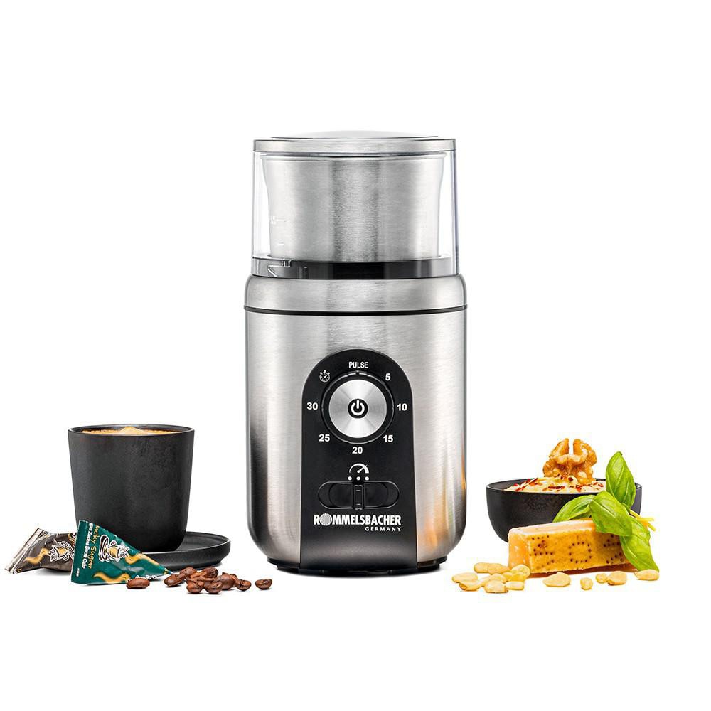 Rommelsbacher EGK 250 Gewürz- und Kaffeemühle 200W edelstahl